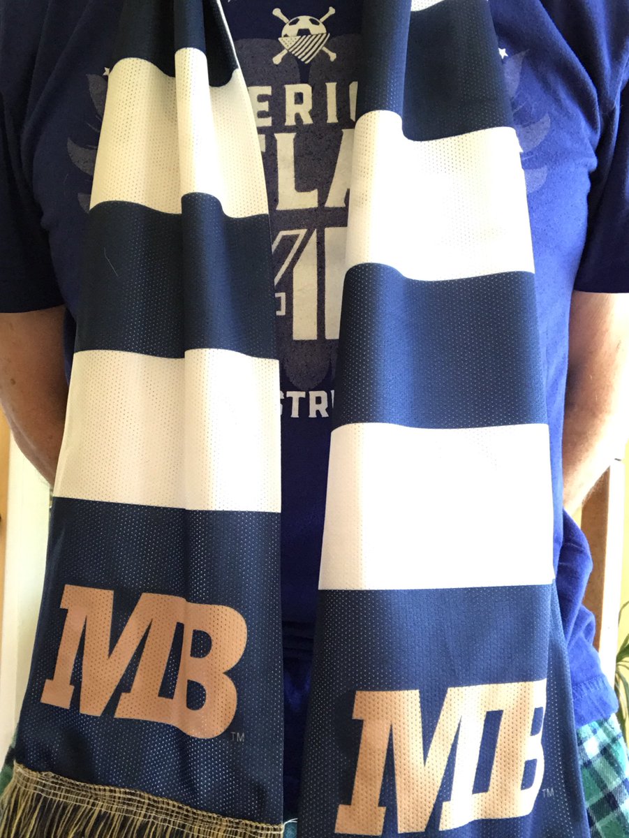 GregBPool's tweet image. Excited to represent #Otterritory with this season&apos;s scarf at today&apos;s @CSUMBWSoccer match today! #WeAreMB #MBTID