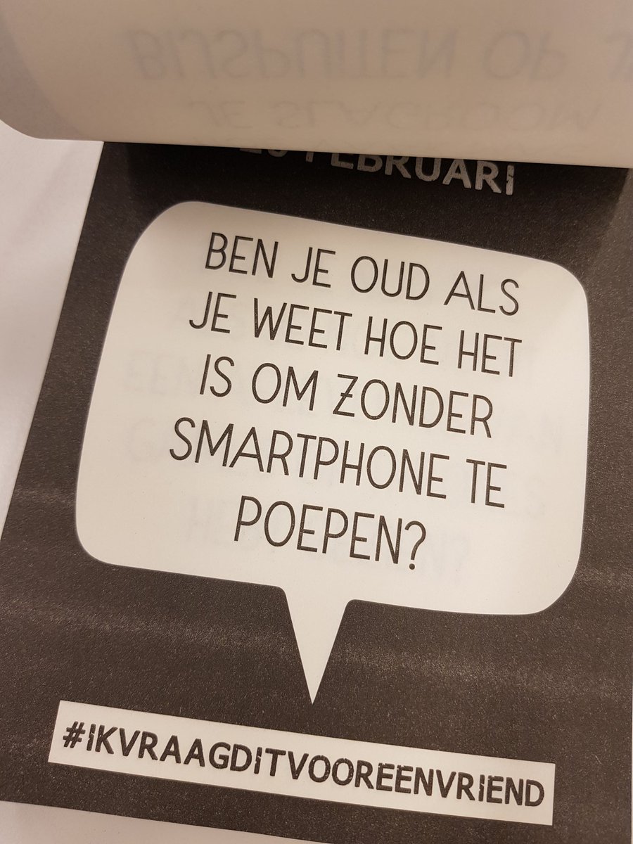 Ja! bit.ly/2Q6WLWG #ikvraagditvooreenvriend #ikvertrek
