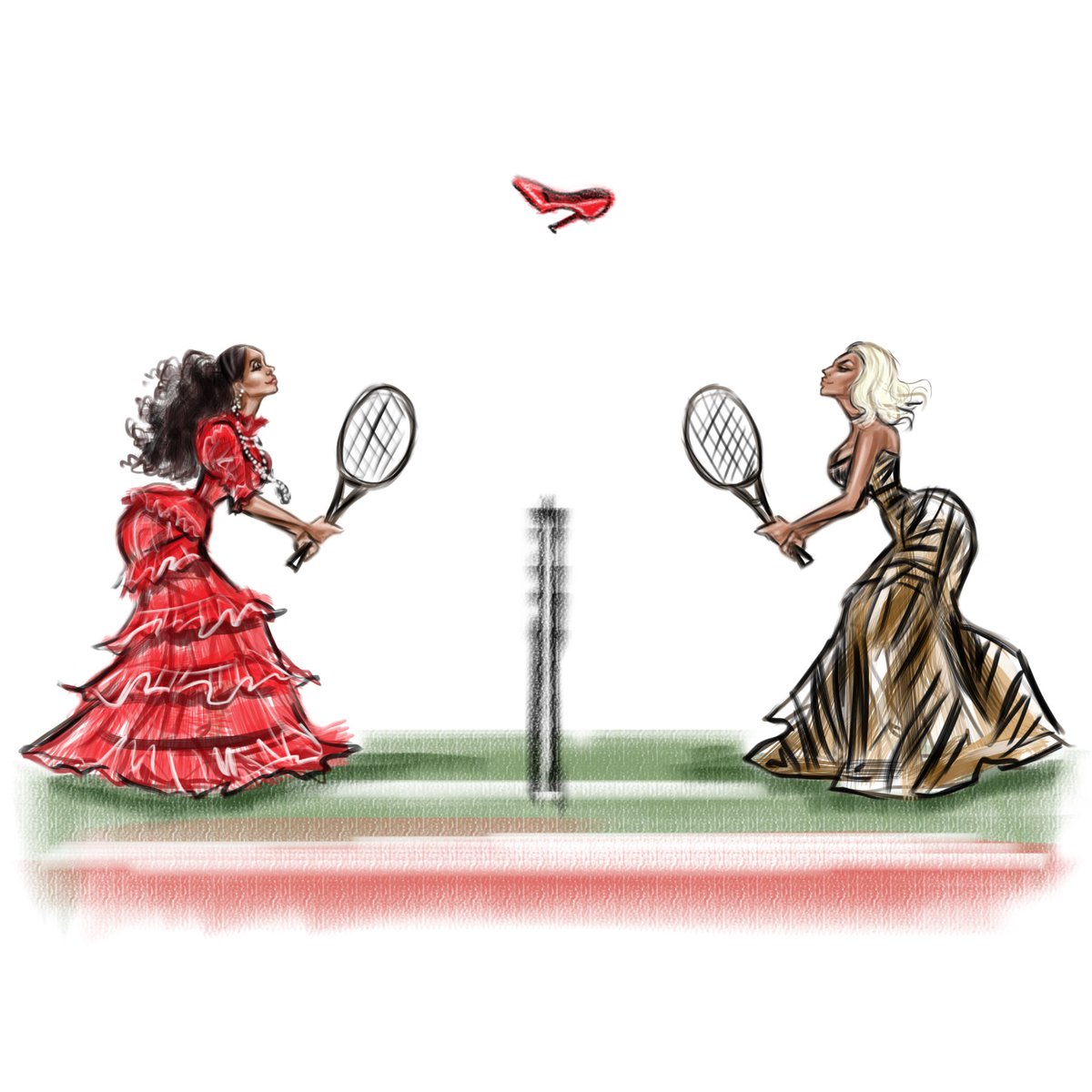 Eye on the 👠 #nickiminaj #CardiB
