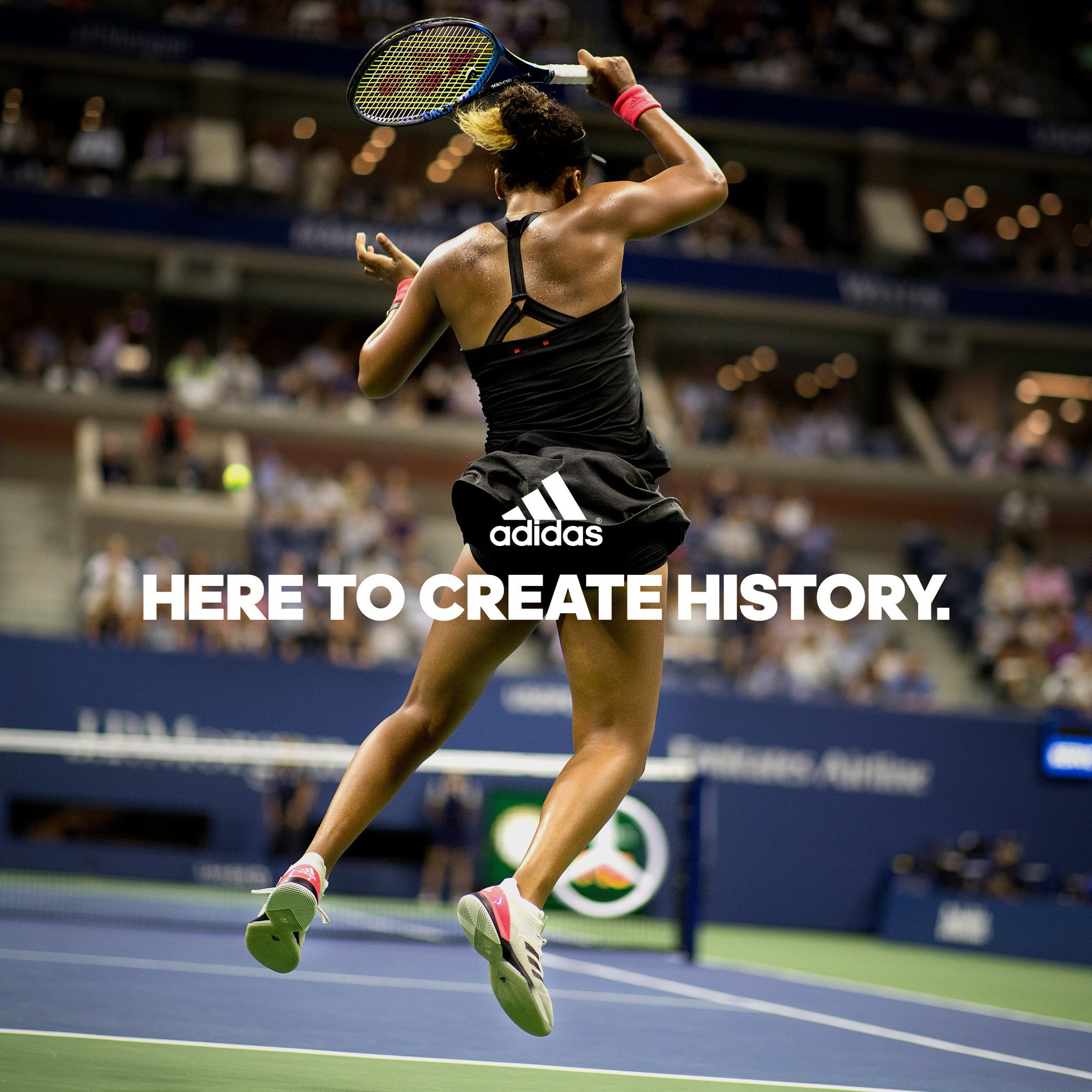 Coronel espina Dime adidas on Twitter: "Here To Create History. @Naomi_Osaka_, Japan's first  ever Grand Slam Champion. #HereToCreate #CreatorsUnite  https://t.co/R0oelXRUrk" / Twitter