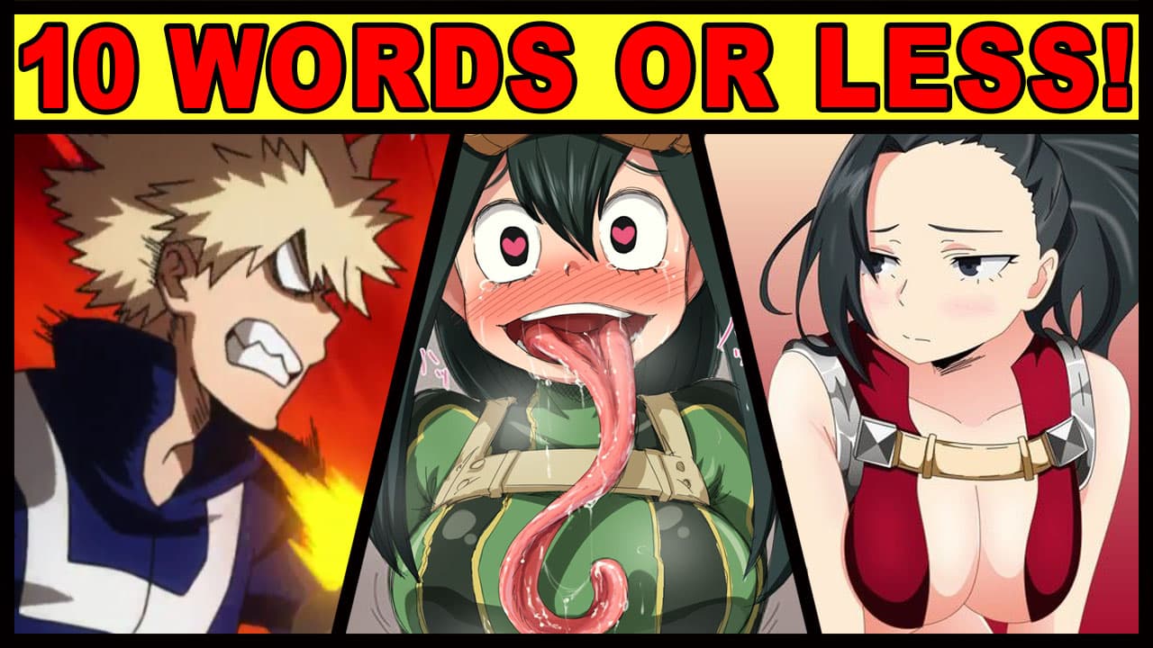 10 Motivos para começar a ver My Hero Academia (Boku no Hero)!