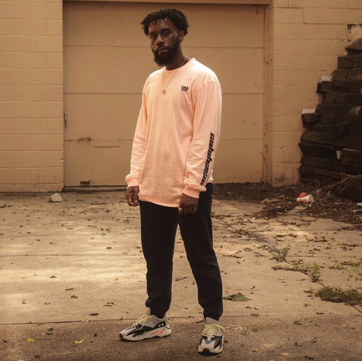 neon orange calabasas long sleeve