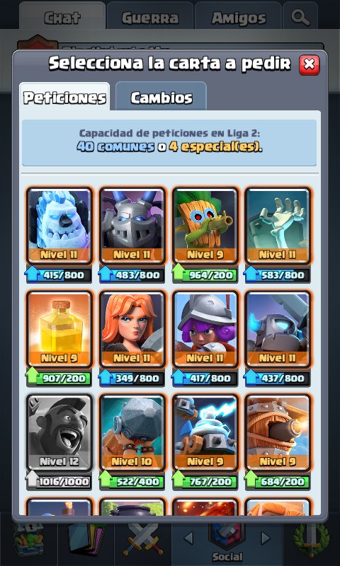 Venta de cuenta de CR
-20Wins ✅
-20Cartas para maxear o ya maxeadas ✅
-Record top mundo ✅
-Cambio de nombre ✅
-709 gemas ✅
-Casi nivel 13 ✅
-SUPER ECONÓMICA ✅
RT SE AGRADECE 💕