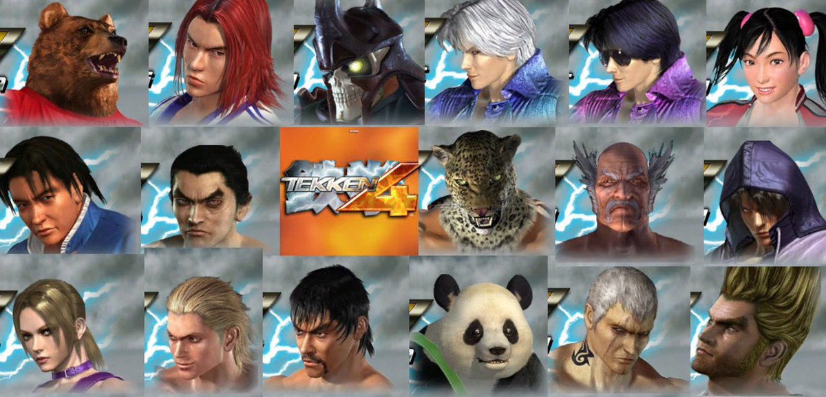 tekken 4 characters tekken 4 characters