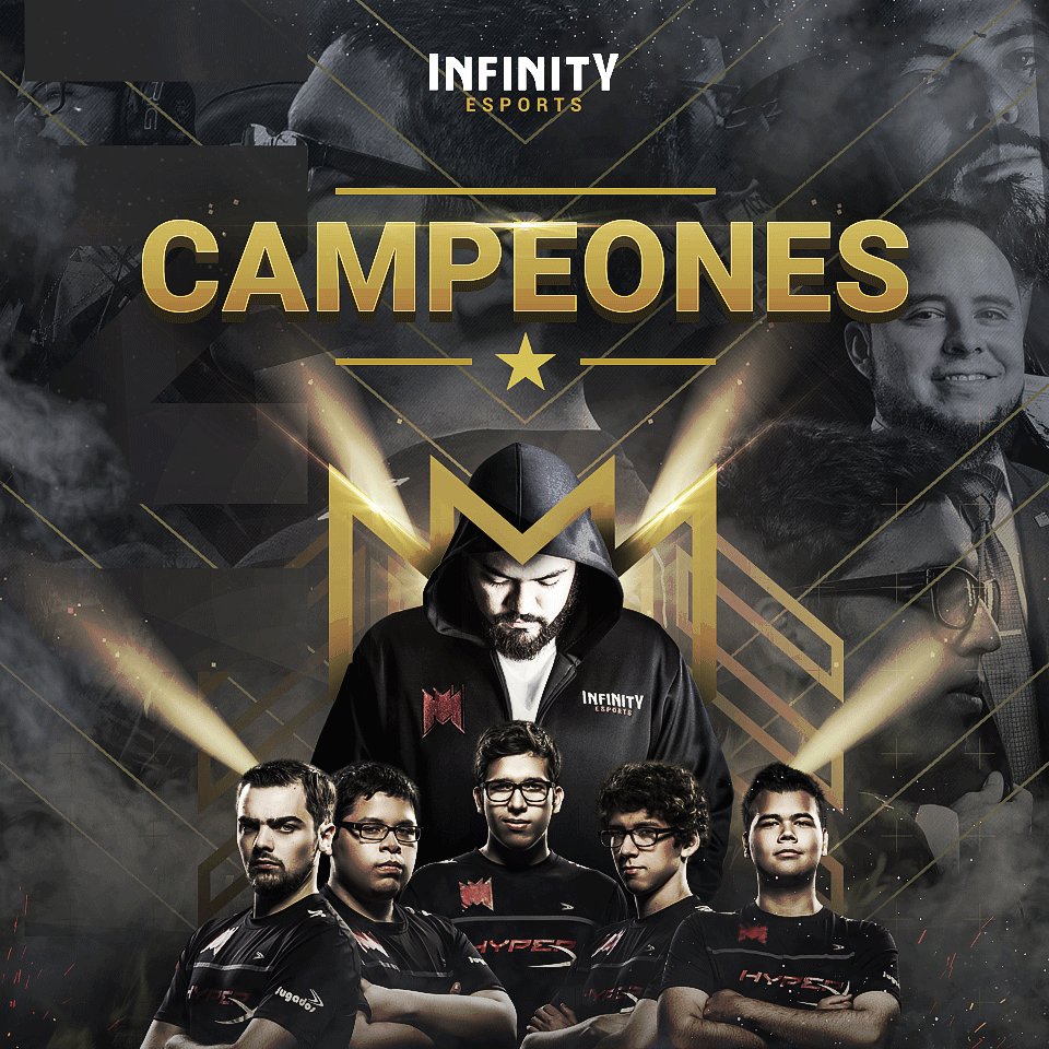 ¡HACEMOS HISTORIA, LA TERCERA FUE LA VENCIDA Y SOMOS CAMPEONES DE LA LIGA LATINOAMERICANA NORTE!💪
Gracias por tanto apoyo Latinoamércia Norte. 
¡VAMOS PARA #WORLDS A REPRESENTAR A LA REGIÓN!
#GoInfinity2018 ⚡️ #SomosLAN ⚡️ #eSports