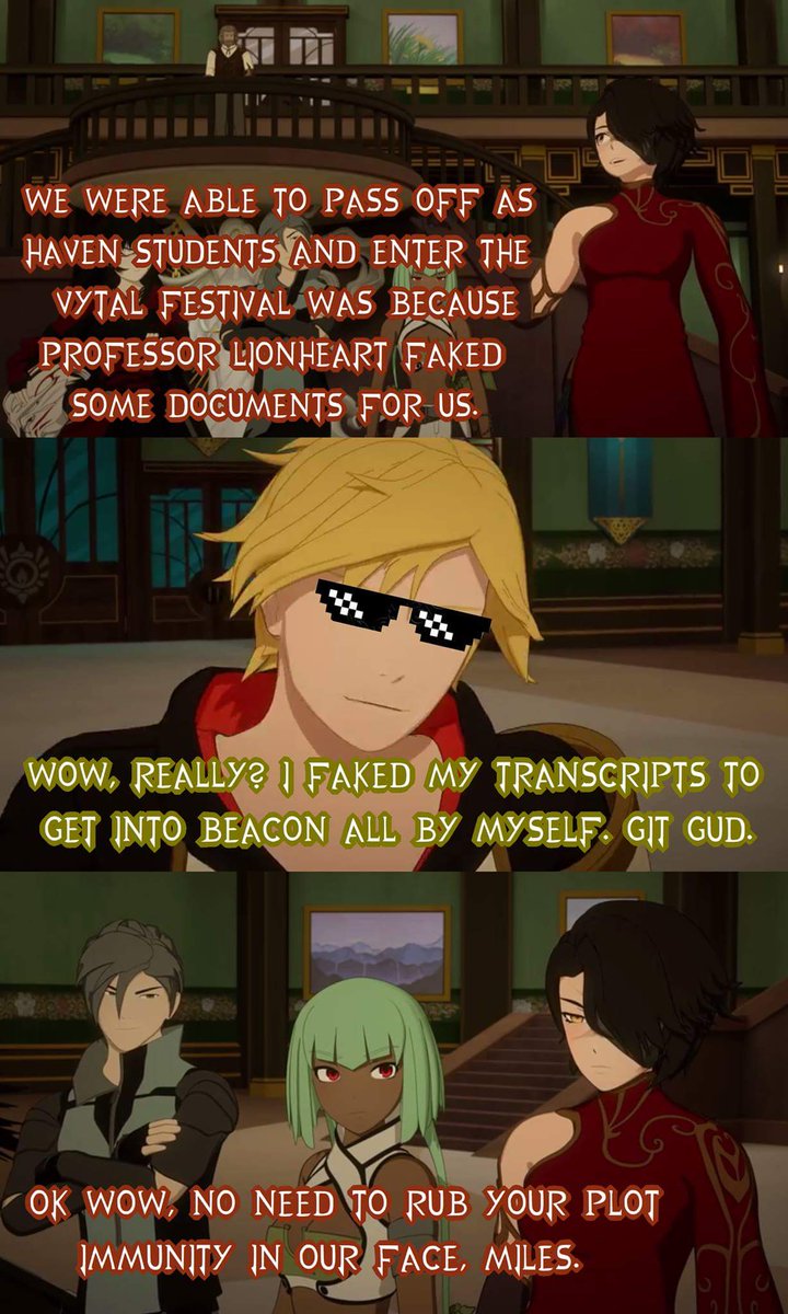 "Chumps..."

Art is not mine.