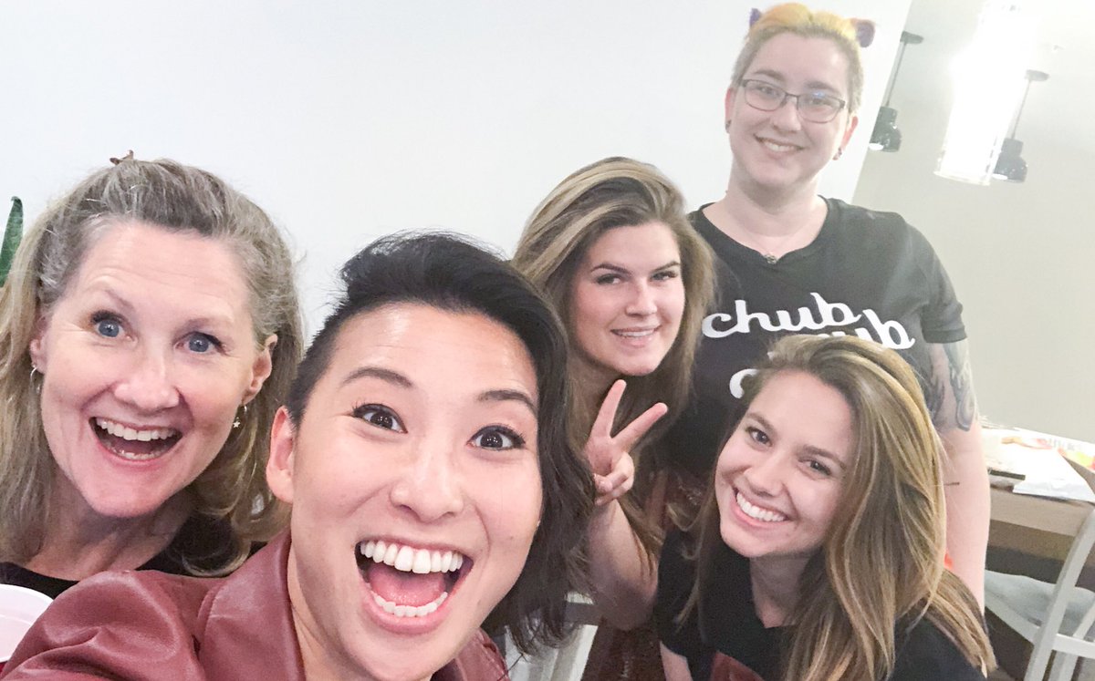 erikaishii's tweet image. Watching the premiere of FLCL Alternative with some of the looovely talented cast and crew! You joining us? #FLCL3