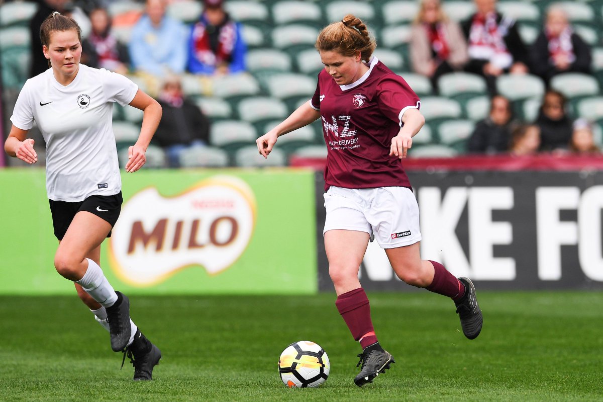 NZ_Football's tweet image. PHOTOS | All of the best shots from a special day for @dunedintech as they were crowned the inaugural @nzf_foundation Kate Sheppard Cup champions. #KSCup #MakeaNameforYourself @PhotosportNZ bit.ly/2QeHWRY