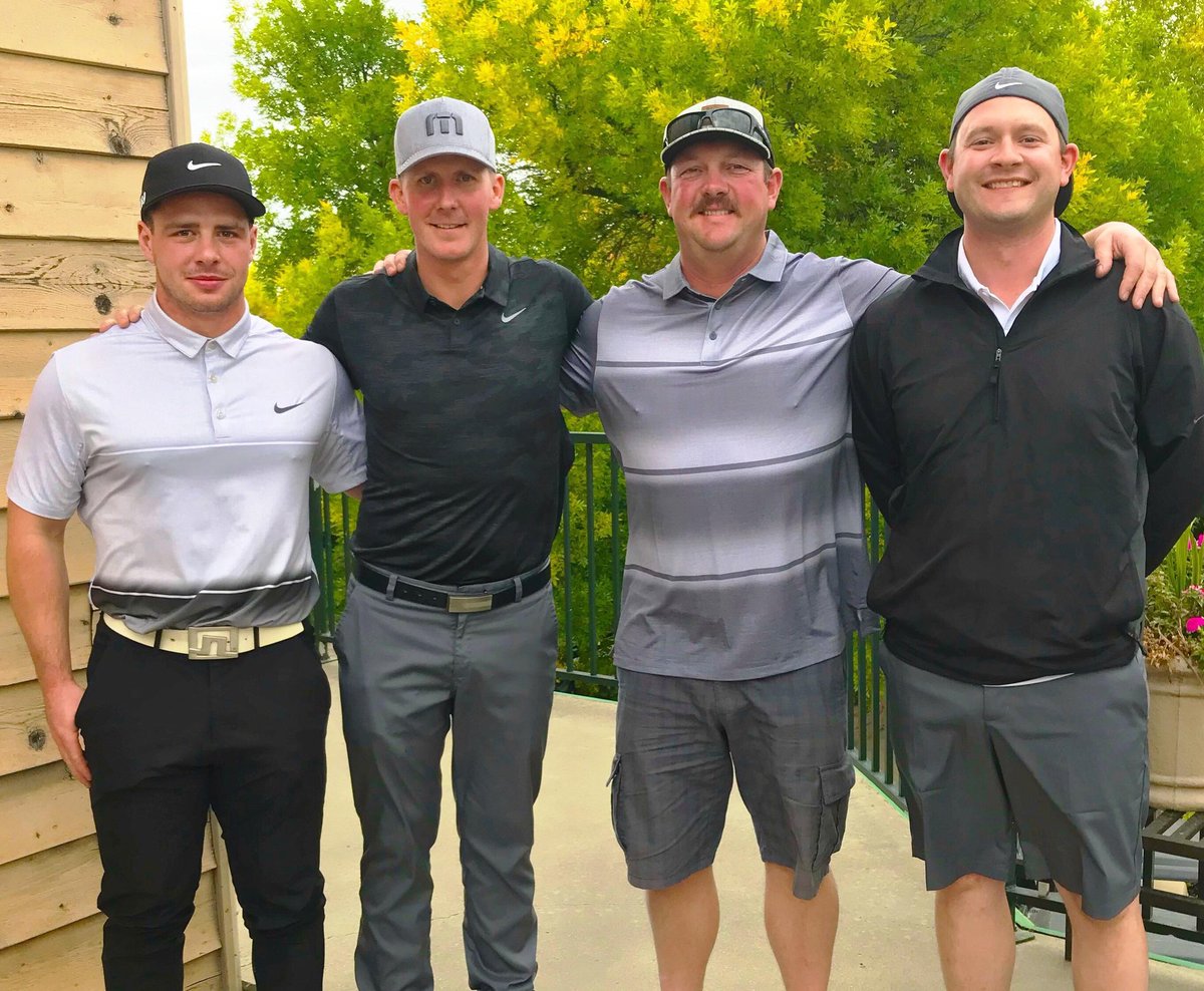 Unifor594's tweet photo. Congrats to the foursome from Tank Car Loading for coming out on top at the Golf Tournament today! #WorkHard #PlayHard #Winning #Working594QualityOfLife #UniforDifference https://t.co/nNkbFshctk