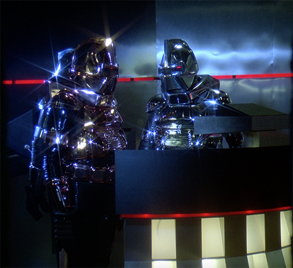 MeTV's tweet photo. The Cylons are manning the DJ booth tonight #MeTVBSG https://t.co/b4DrlhedWI