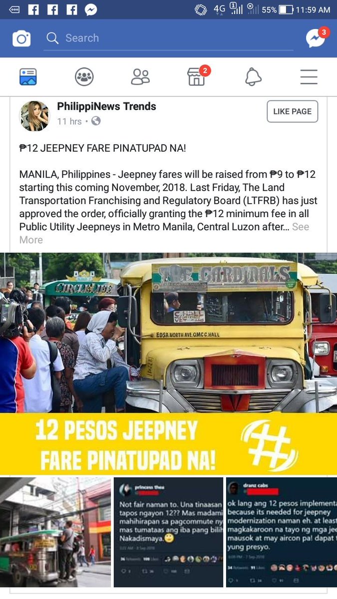 BernalJoms's tweet photo. @LTFRB Totoo ba tong P12 fare this coming Nov2018? Pa confirm naman ohh. Thanks! https://t.co/xaqbQfvZaG