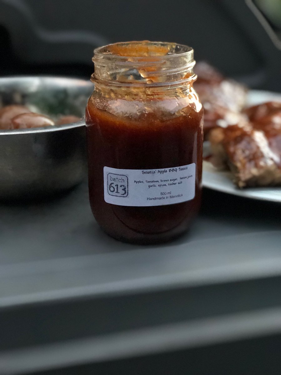 twitandrewking's tweet photo. This homemade BBQ sauce is the ultimate...wow. JP at @ManFarmersMKT makes and bottles it and I gotta say it is pretty much the best rib sauce you’ll ever use. #ShopLocal https://t.co/eRjTRhOMOd