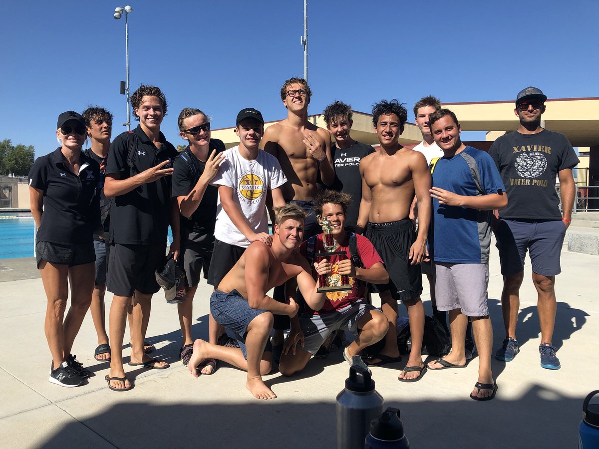 TheVaticanXCP's tweet photo. CONGRATS to our boys Water Polo team on placing 3rd in the D4/D5 tournament!! Keep it up boys! π€½π½ββοΈπ€½π½ββοΈ#XavierSaints #SecureTheKeys https://t.co/yrPleuYO0t