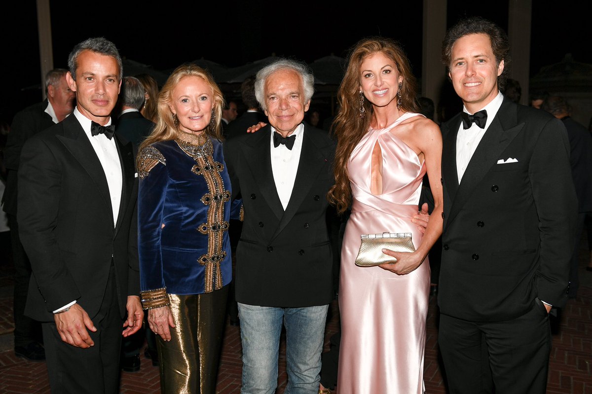 Ralph Lauren on X: A family affair: Ralph and his wife, Ricky