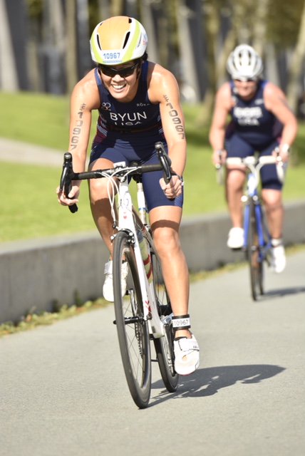 worldtriathlon's tweet photo. Sharon Byun, age group triathlete | @usatriathlon ambassador is highly motivated to inspire &amp; succeed!
#WTSGoldCoast #AgeGroup #Goals
Check our her journey to the #GrandFinal start line &amp; watch her vid ->
https://t.co/tBjm8lMyUQ
#WTS10Years #WorldInspired https://t.co/xyLdvlo47i