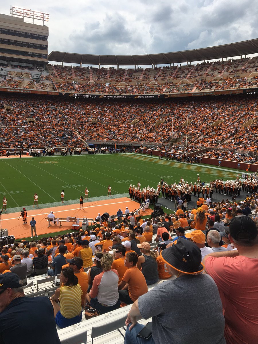 Randy Coffman (@threesandd) on Twitter photo Row 10 ,40 yardline . Lil lightning no problem . Where’s <a href="/tflemin44/">Troy Fleming</a> ? #GBO Row 10 ,40 yardline . Lil lightning no problem . Where’s <a href="/tflemin44/">Troy Fleming</a> ? #GBO