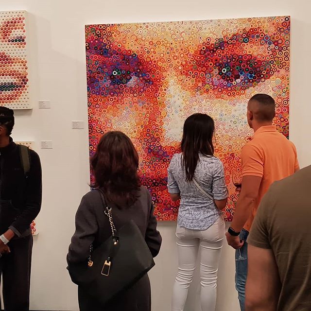 GavinRain's tweet photo. Thanks everyone for coming... Lovely meeting all of you!

#art #artist #artsy #painting #gavinrain #contemporaryart #contemporary #fnbjoburgartfair #santonconventioncentre https://t.co/88bxPECeBC https://t.co/wyvyM97pgz