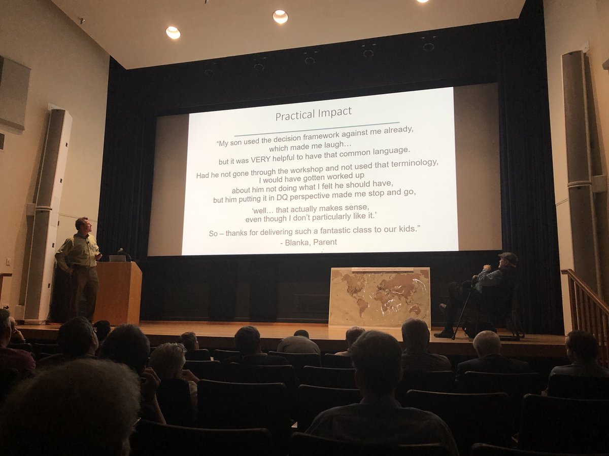 SomikRaha's tweet image. Chris Spetzler shares a letter from a parent at the receiving end of #decisionquality #decisionanalysis @decisionpros @def