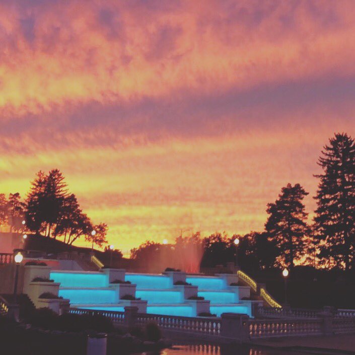 What a Beautiful night at The Cascades! #JacksonMI #ExperienceJacksonCountyParks