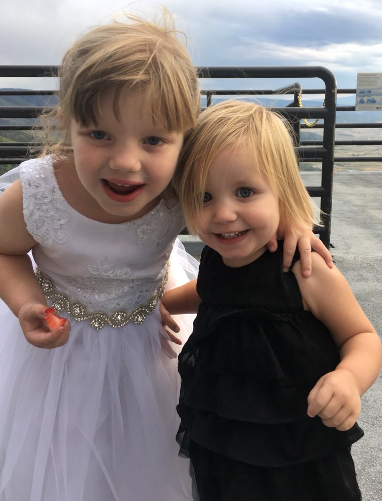 We love you! Welcome to the family David! Cousins Chloe and Audrey #TurningTurchi