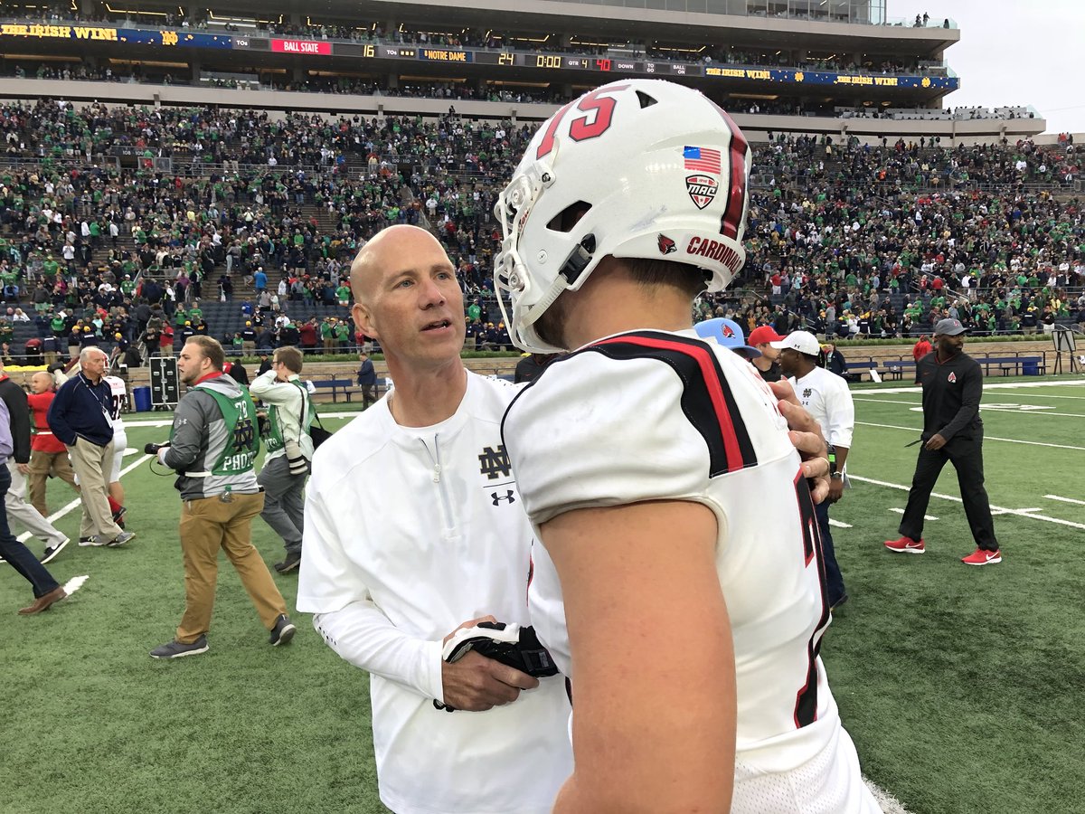 angdicarlo's tweet photo. It wasn’t the final score he wanted but boy does Danny Pinter have a lot to be proud of. The South Bend native &amp; @Adams_Eagles alum brought Ball St to town &amp; gave the Irish one heck of a fight. Well done Danny! https://t.co/arIGOLVjA7