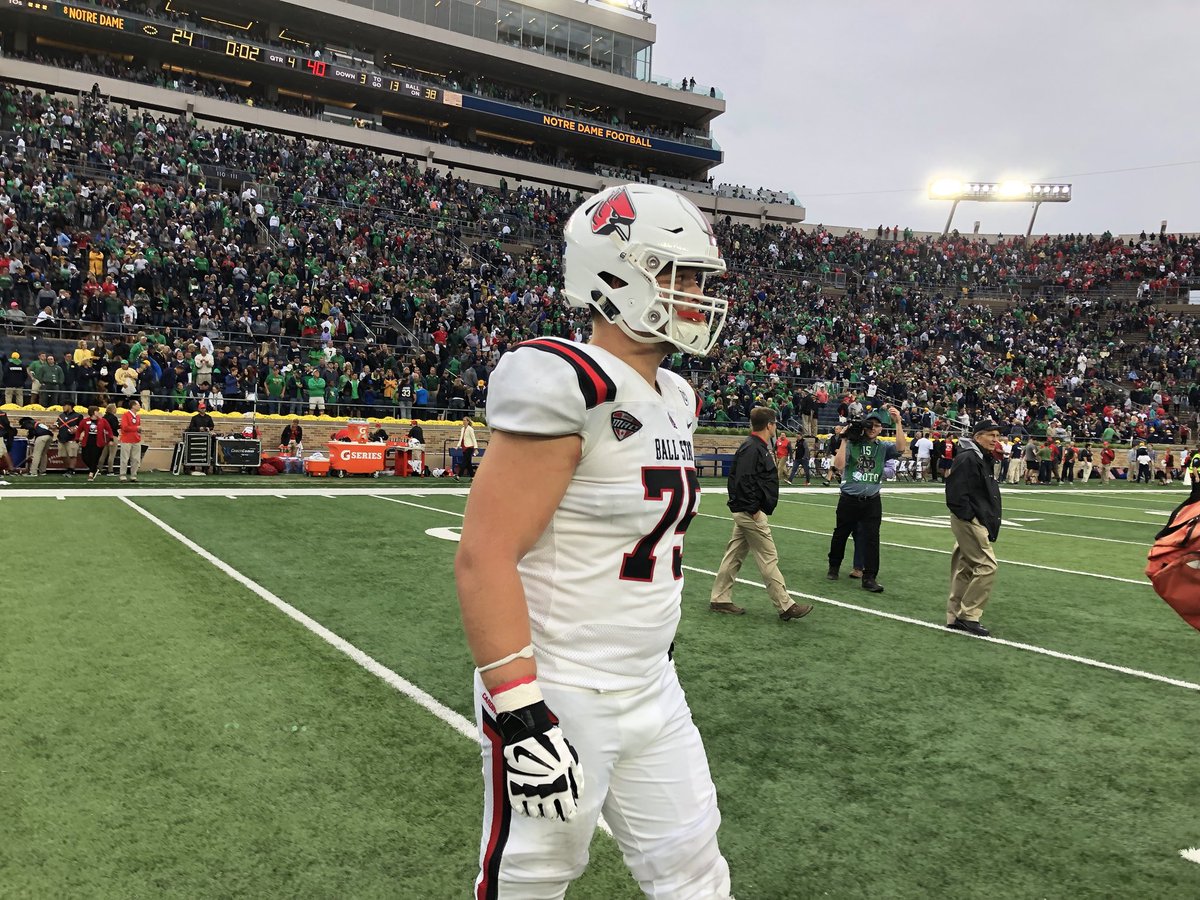 angdicarlo's tweet photo. It wasn’t the final score he wanted but boy does Danny Pinter have a lot to be proud of. The South Bend native &amp; @Adams_Eagles alum brought Ball St to town &amp; gave the Irish one heck of a fight. Well done Danny! https://t.co/arIGOLVjA7