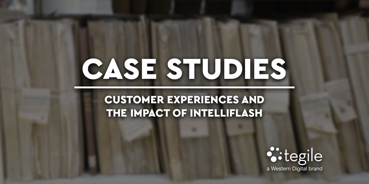 Tegile's tweet image. Read about how we're transforming business to run at the #speedofmemory one company at a time. Get all the reports here: tgl.li/case-studies
