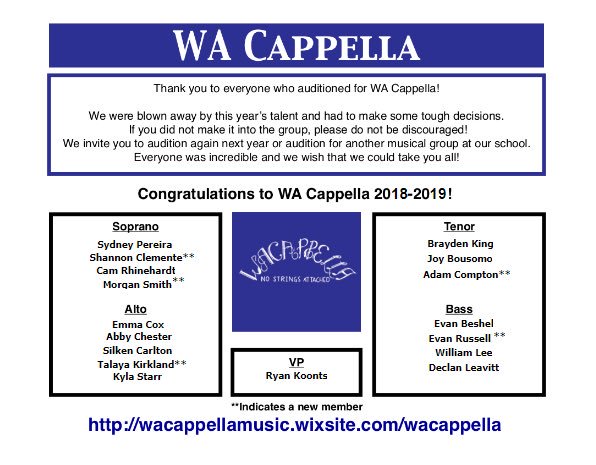 WA Cappella (@wa_cappella) on Twitter photo 