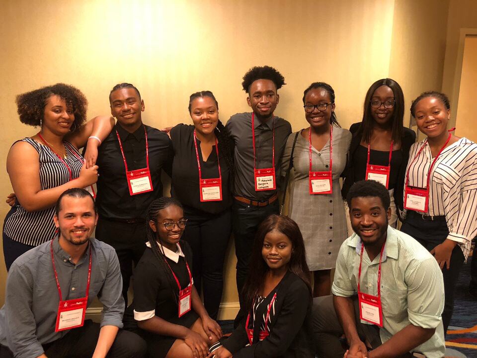 BES_UMCP's tweet photo. Our wonderful Executive Board took dedication to another level this year at the NSBE Regional Leadership Conference last weekend! We are greatful for the wisdom and fellowship presented at this #RLC2018 #r2nsbe #ModelRegion #2HYPE https://t.co/kyoW0pDv51
