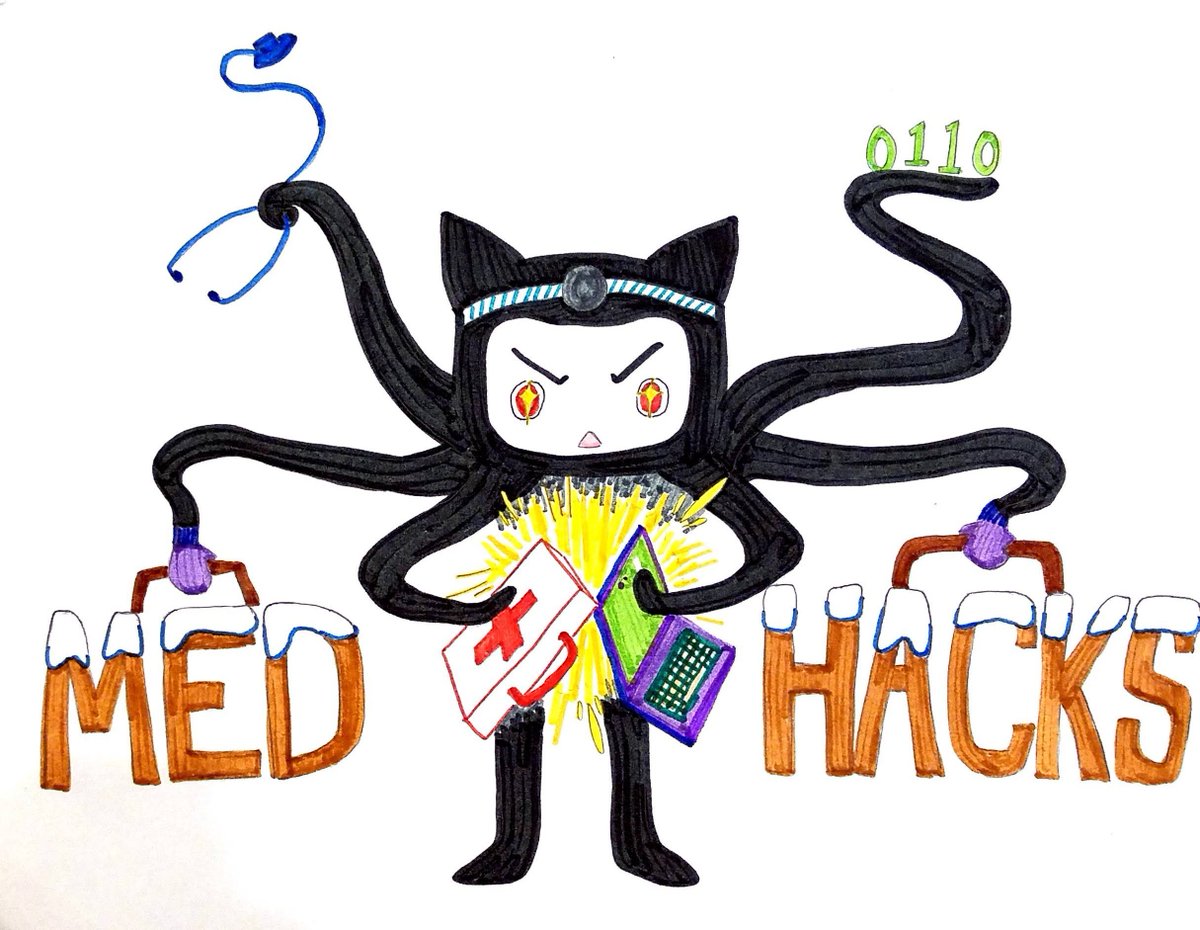 sherry_turtles's tweet photo. This #octocat has discovered the endless potential of medicine and compsci combined!

@GitHubEducation #MedHacks #medhacks2018 #MyOctocat https://t.co/qgGwAuNhvY