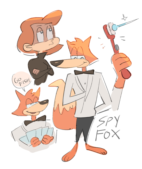 Fox rule. Шпион Лис игра. Spy Fox персонажи. Лиса шпионка. Spy Fox агент Лис.