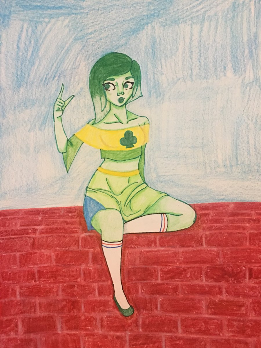((I drew Jade today.))