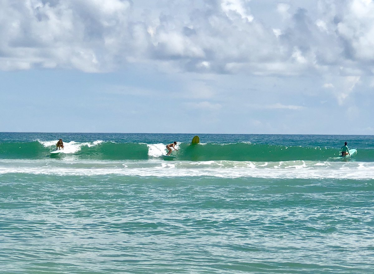 craftysurf's tweet photo. Today at Ponce Inlet.... #surfing #surfergirl #splitpeak #florida #waves #swell #HurricaneFlorence #surfsup #HurricaneSeason #craftysurf https://t.co/bcyqpAdFDF
