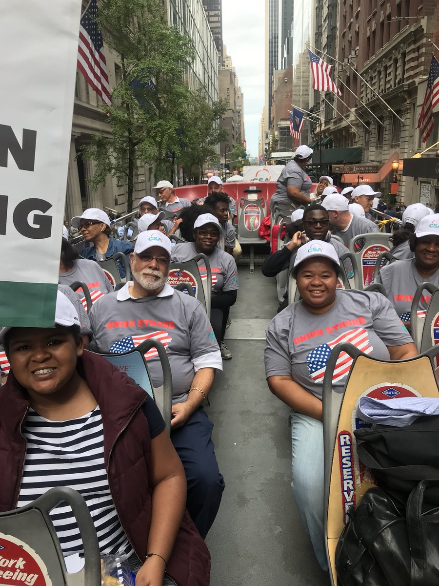 CSA family at the parade.
