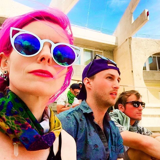 HollyEOhara's tweet photo. It was only a few months ago that we were transcending! Ready to be back at @arcosantiarizona in Oct and back at @form with @scootsmac @mickjeets and all the other beautiful souls. #experienceform #WeFORMintheVOID #arcosanti #music #bluesky #pinkhair #su… https://t.co/QM3kuTOcMx https://t.co/KcHPmGz7Ne