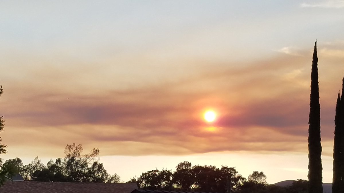 #SnellFire hazy sunset