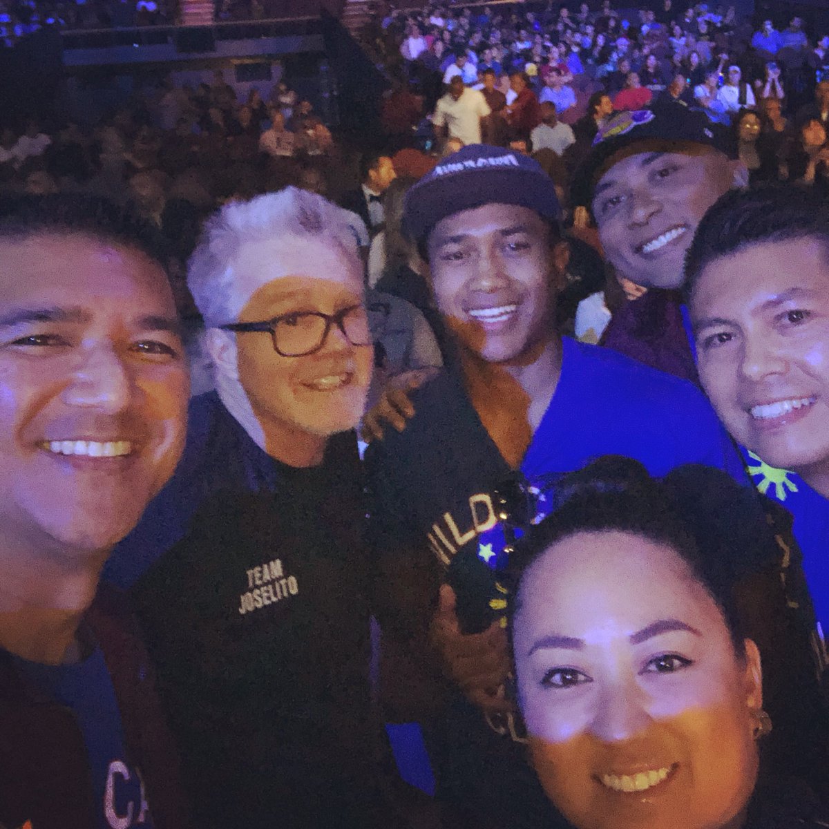 With my Coach @freddieroach and #teaMGesta at @theforum. Congrats on the victory today with @joselitovelazquez #Boxing #TheForum #WildCardFamily #wildcardboxing #teaMGesta #MercitoGesta MercitoGesta.com