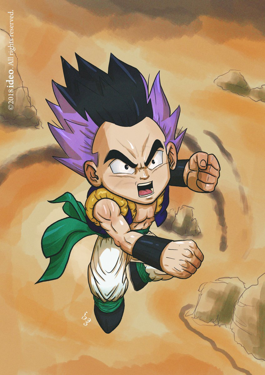 ideoblc's tweet photo. @AnimeAjay Here is my #Chibi Gotenks for the #DBRedraw Hope you like it! :) https://t.co/kWarB5GQoE