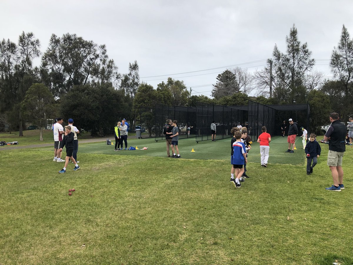 Great turnout to our first junior training! Hard work starts now! #stingrays #baysidecricketclub