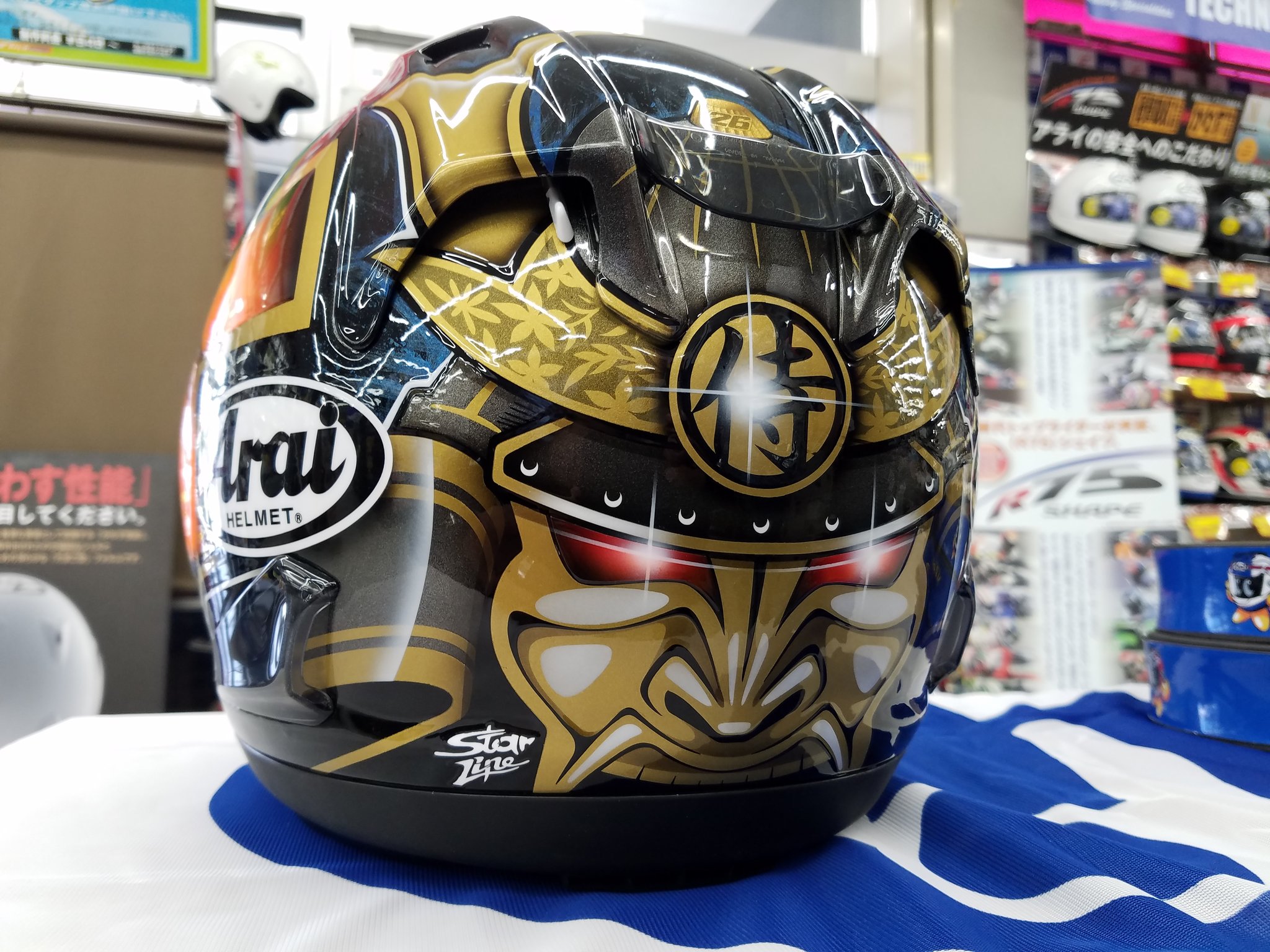 ライコランド埼玉店 Twitterren アライヘルメットの ペドロサ 早くもお目見えです Arai Rx7x Pedrosa Samurai Spirit ペドロサ ヘルメット ライコランド埼玉店 Twitterren アライヘルメットの ペドロサ 早くもお目見えです Arai Rx7x Pedrosa Samurai Spirit ペドロサ ヘルメット