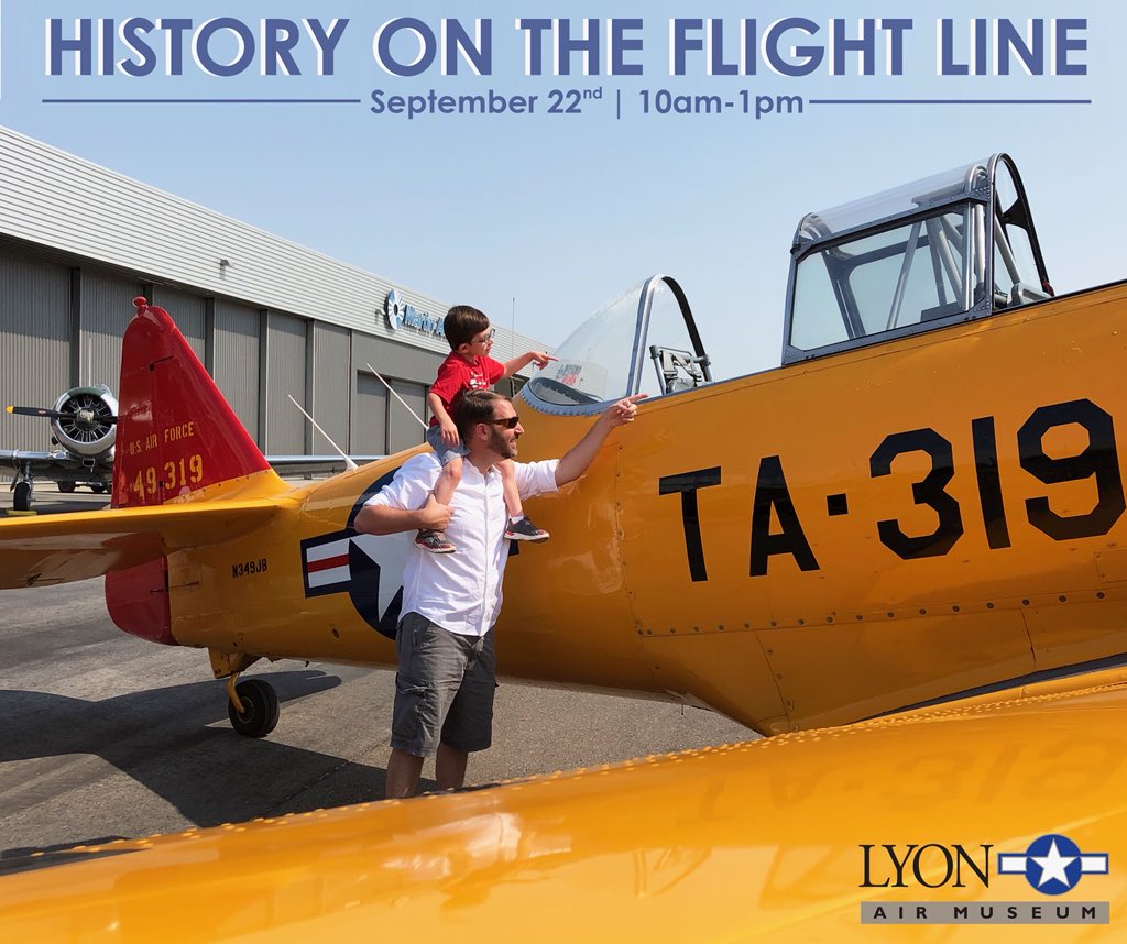 marcusgropl's tweet photo. Join me and all Vintage aviation fanatics in 2 weeks for the last #HistoryOnTheFlightLine of 2018 from 10am-1pm!! Visiting aircraft TBA in the coming weeks
#JohnWayneAirport #FlyJWA #FlySNA #LyonAirMuseum #ReadyForFlight #SaturdayFunday #LastOneOfTheYear #BlueSkies https://t.co/CZKaqj8Ml7