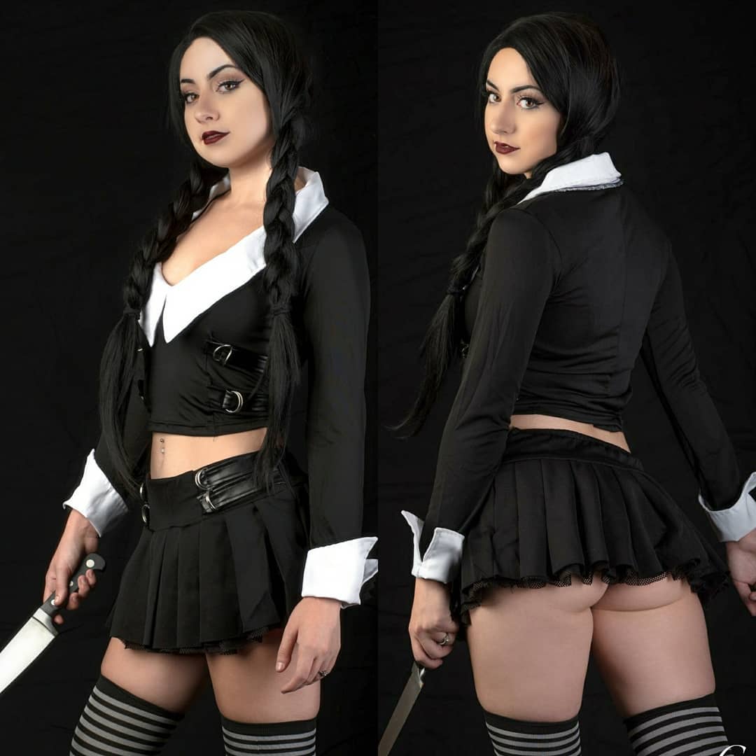 Wednesday Addams - #theaddamsfamily #familiaaddams #cosplay Cosplayer: http...