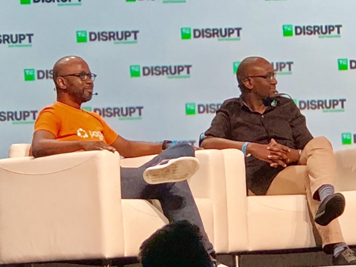 MacJordaN's tweet image. “We use Spotify 🎧, a platform built in Sweden 🇸🇪, all across the world and in Africa. Why can’t a Nigerian 🇳🇬 platform power #payments 💵 in Mexico 🇲🇽 or Guatemala 🇬🇹?” 

@Oviosu CEO Pagatech Limited at the 1st African panel on the main stage at TechCrunch #DisruptSF