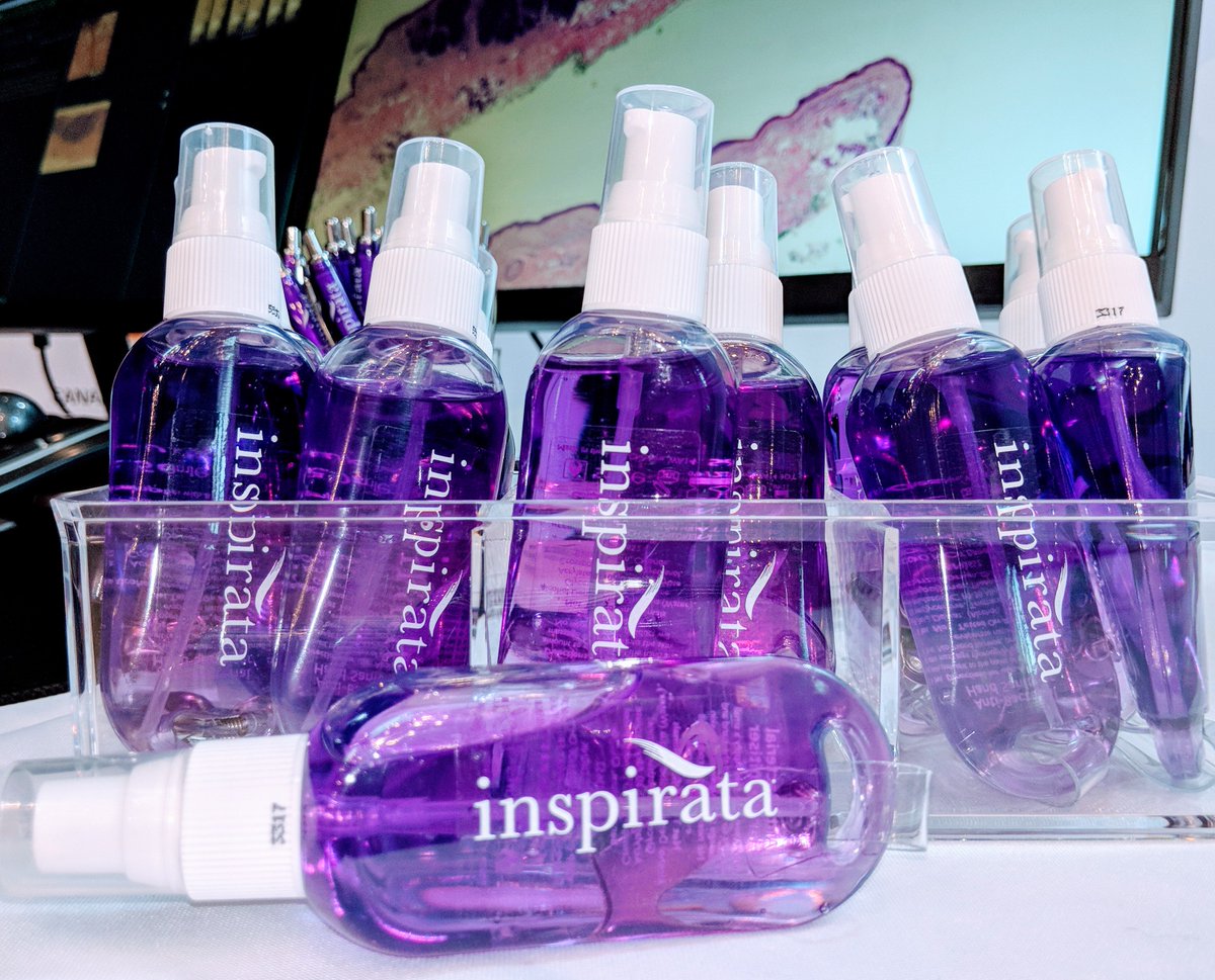 InspirataInc's tweet photo. Word has clearly got out about the Inspirata hand-sanitizer! Stop by B1 to introduce yourself on your way into the auditorium and pick up your courtesy bottle! #ECPBilbao2018 #ECP2018 #ECP18 #ESPBilbao2018 #digitalpathology https://t.co/HmsQi2Koqf