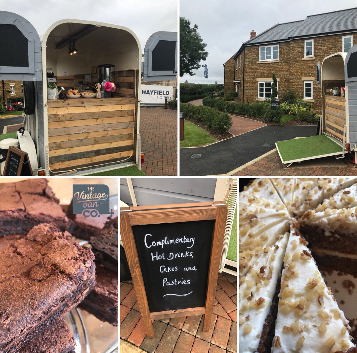 A corporate event yesterday for @hayfieldhomes and @connellsestateagents serving hot drinks and cakes for potential buyers having a look around this beautiful new development
#corporateevents #estateagent #newhome #newbuild #greatbourton #banbury #corporate #openday #launchevent