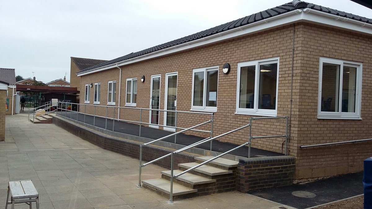 savoyconstruct's tweet image. Savoy Construction have just completed a new six classroom teaching block at Holywell School.