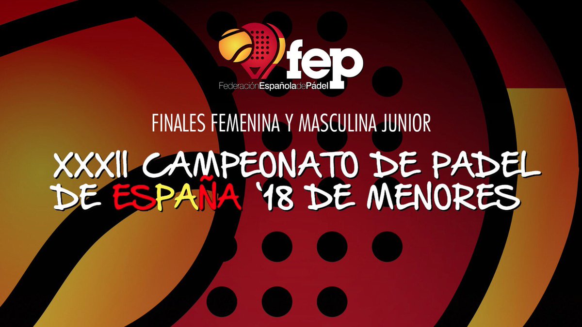 padeltelevision's tweet photo. FINALES 🔴 EN DIRECTO
Sigue en este enlace las Finales Junior del @ce_padel que se disputa en Alicante.
A las 10:30h Final Femenina
A las 12h Final Masculina
El espectáculo está asegurado
#CEMenores #PadelTV
👉 https://t.co/G4ydpdRvhs https://t.co/xhqpPwBOzb