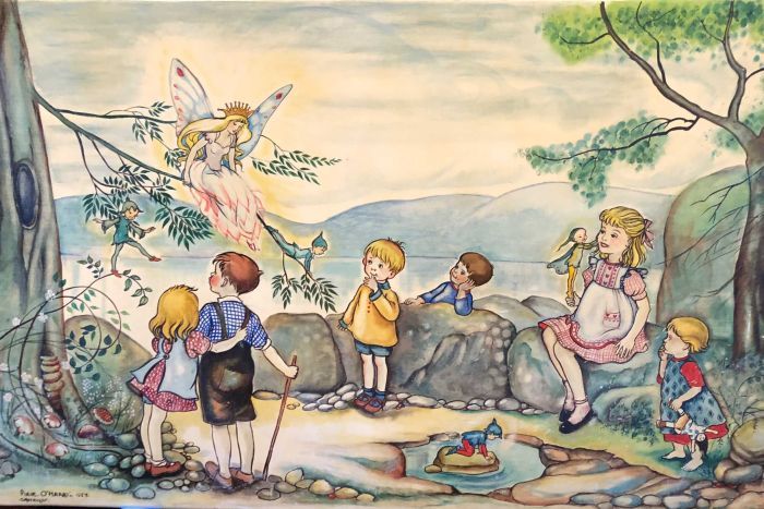 Pixie O'Harris paintings found in hospital storeroom as search continues for more missing works  ab.co/2wWv0HQ