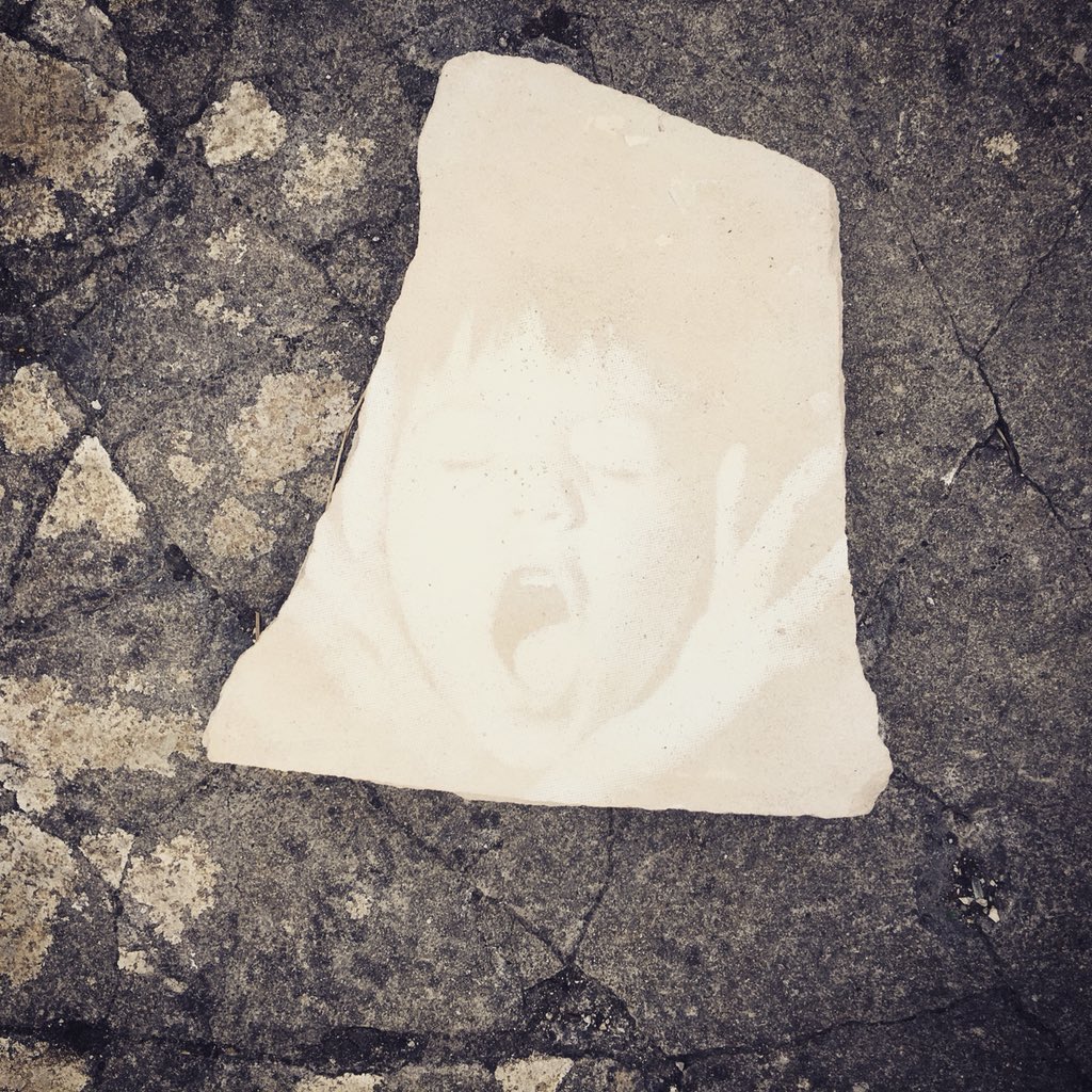 MrsTjnr's tweet photo. For me the quiet contemplation offered at the High Angle Battery site landscape jarred with the powerful &amp; haunting images created on the Portland stone &amp; set out by #LeniDothan https://t.co/r5Fvmmjivx