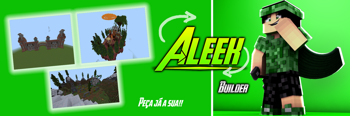 [•] New Work [•]
     ☘ ( Header ) ☘

💫 Para: <a href="/TiuAleeeK/">Segue de volta? pfvr</a>
💫 Tema:  Minecraft 
💫 Team: <a href="/WoodDesigners/">WoodDesigners</a>
💫 Faça Seu Pedido  
✓ Rts e favs são bem-vindos.
